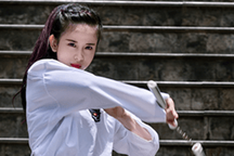 Châu Tuyết Vân - hoa khôi tài năng của làng võ