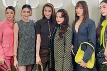 Chi Pu "lọt thỏm" giữa dàn người đẹp cao 1,7m nhưng vẫn trở thành tâm điểm