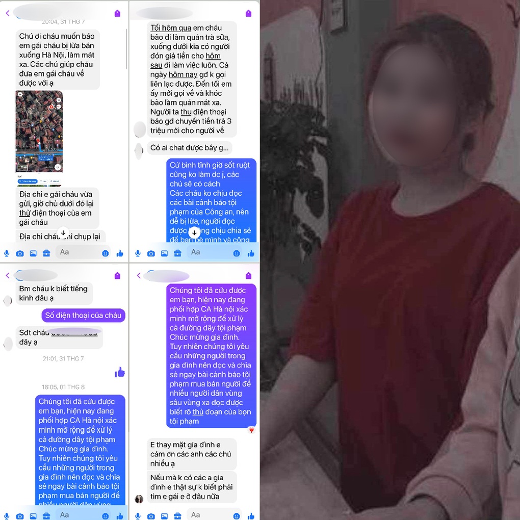 Cảnh sát giải cứu 2 bé gái 15 tuổi bị lừa vào làm tại quán massage đèn mờ - 1 Cảnh sát giải cứu 2 bé gái 15 tuổi bị lừa vào làm tại quán massage đèn mờ - 1