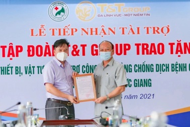 T&T Group tài trợ 7 tỷ đồng giúp Bệnh viện Đức Giang chống dịch Covid-19