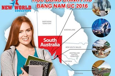 Học bổng danh giá từ chính phủ bang Nam Úc 2016 dành cho sinh viên Việt Nam