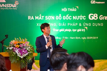 Lễ ra mắt sơn gỗ gốc nước G8 Green: Xu hướng, giải pháp và ứng dụng