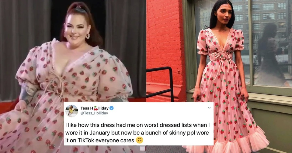 Váy xấu của người mẫu ngoại cỡ Tess Holliday bỗng hot trên mạng - 5 Váy xấu của người mẫu ngoại cỡ Tess Holliday bỗng hot trên mạng - 5