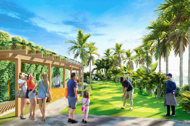 Khu giải trí và ẩm thực rộng gần 10.000 m2 trong tổ hợp “Wellness & Fresh” resort đầu tiên tại Quận 7, TPHCM