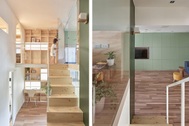 Ngỡ ngàng với căn nhà vỏn vẹn 40m2, chủ nhà làm "mẹo nhỏ" này khiến diện tích tăng gấp đôi