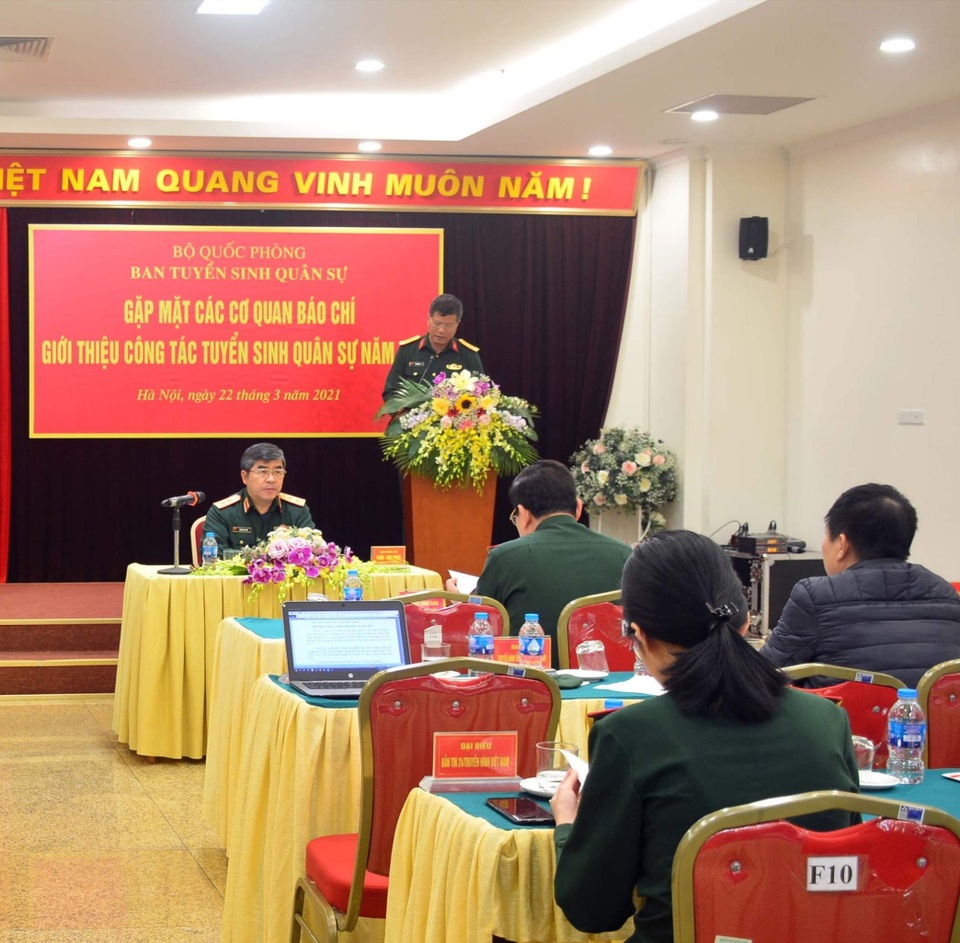 Tuyển sinh trường Quân đội năm 2021: Bỏ 2 ngành học, đưa 4 quy định riêng - 1 Tuyển sinh trường Quân đội năm 2021: Bỏ 2 ngành học, đưa 4 quy định riêng - 1