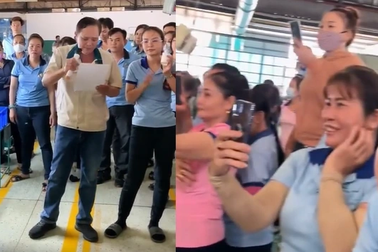 800 công nhân nhận thông báo công ty giải thể, chờ tiền hỗ trợ mất việc