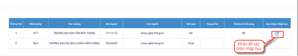 Cách tra cứu trúng tuyển và xác nhận nhập học trên cổng của Bộ Giáo dục - 4 Cách tra cứu trúng tuyển và xác nhận nhập học trên cổng của Bộ Giáo dục - 4