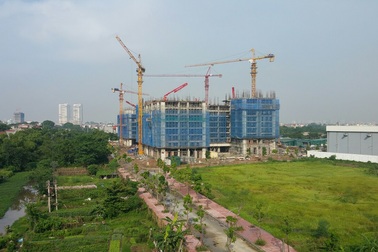 Tiến độ xây dựng chung cư “hot” nhất Long Biên hiện nay