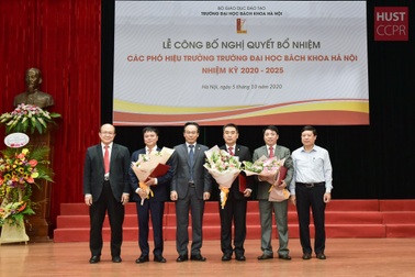 Trường ĐH Bách khoa Hà Nội bổ nhiệm 3 Phó Hiệu trưởng