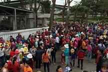 17.000 công nhân công ty Pouchen Việt Nam tiếp tục ngừng việc