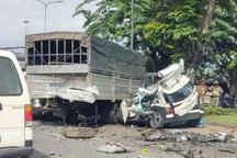 Tai nạn liên hoàn làm hai người chết ở TPHCM
