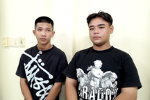 Bắt 2 thanh niên vô cớ chém người giữa đường