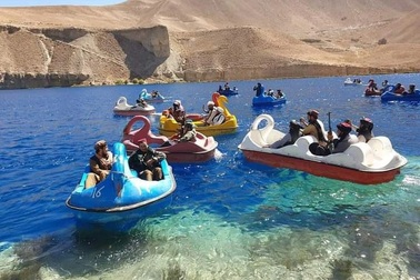 Hình ảnh lạ của chiến binh Taliban ở thiên đường du lịch Afghanistan