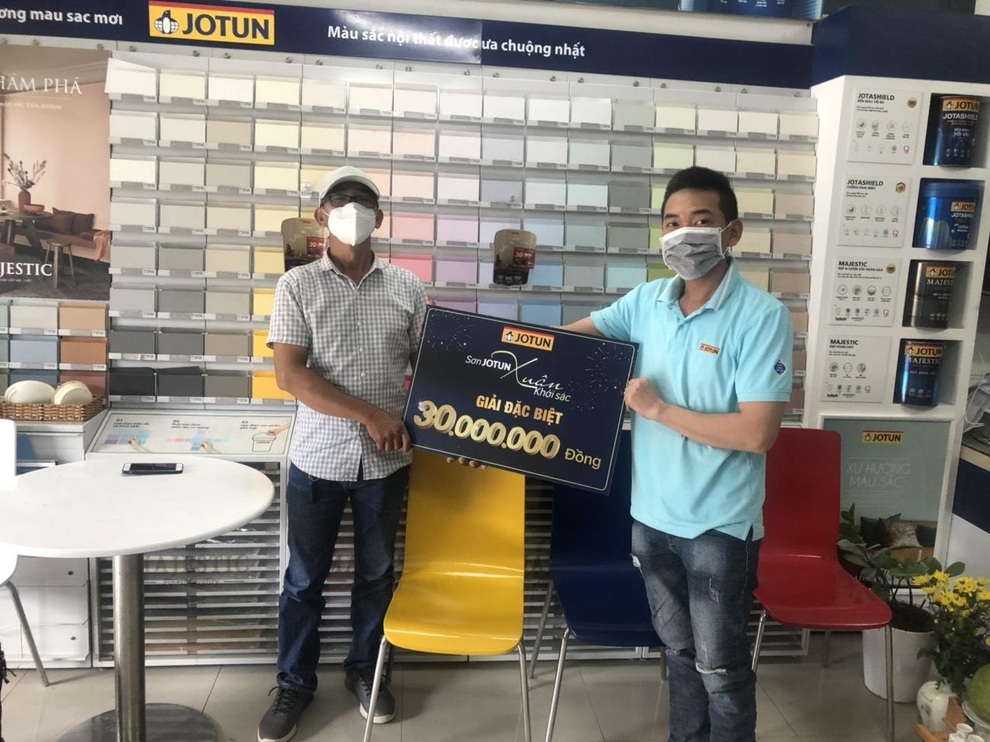 Jotun - Xuân khởi sắc tiếp tục tìm ra 3 chủ nhân cho giải đặc biệt 30 triệu đồng - 1 Jotun - Xuân khởi sắc tiếp tục tìm ra 3 chủ nhân cho giải đặc biệt 30 triệu đồng - 1