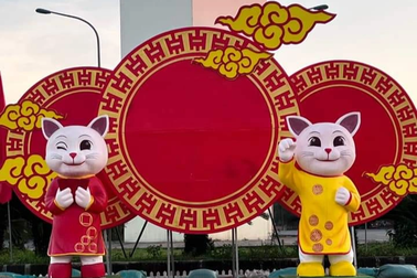 Linh vật mèo Hà Tĩnh vừa "chào sân" đã bị ví "nhìn giống thỏ"