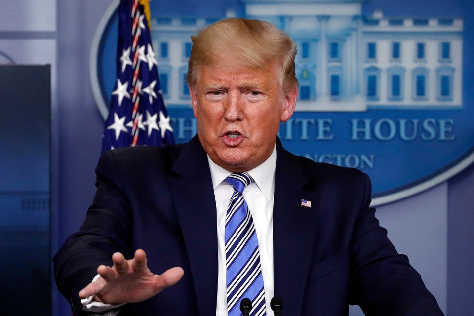 Mỹ có thêm 10.000 ca mắc Covid-19, ông Trump sốt ruột mở cửa kinh tế - 1 Mỹ có thêm 10.000 ca mắc Covid-19, ông Trump sốt ruột mở cửa kinh tế - 1