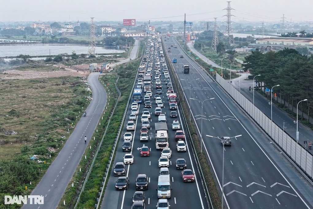 Hà Nội phân luồng giao thông nhiều tuyến đường cửa ngõ dịp nghỉ lễ - 1 Hà Nội phân luồng giao thông nhiều tuyến đường cửa ngõ dịp nghỉ lễ - 1