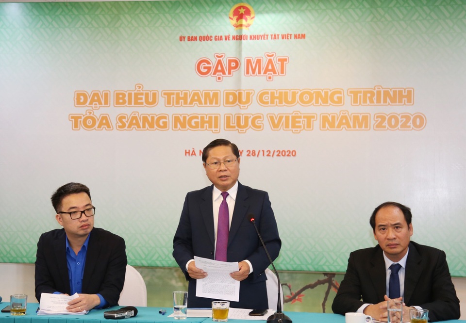 Thứ trưởng Bộ LĐ-TBXH: Người khuyết tật chỉ bất tiện chứ không bất hạnh - 1 Thứ trưởng Bộ LĐ-TBXH: Người khuyết tật chỉ bất tiện chứ không bất hạnh - 1