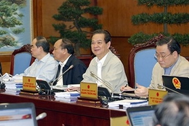Chính phủ họp bàn chuyên đề xây dựng pháp luật