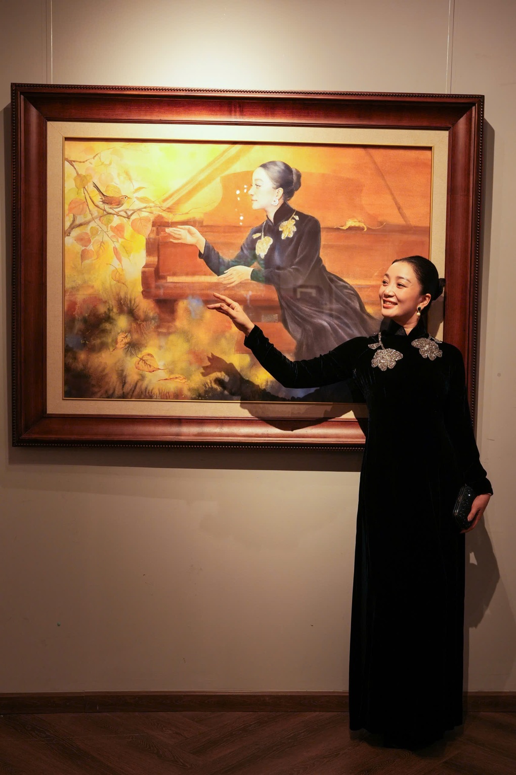 Ngắm chân dung các nghệ sĩ nổi tiếng qua tranh - 2