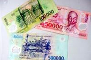 Tiền polymer nhòe được đổi lại tiền mới