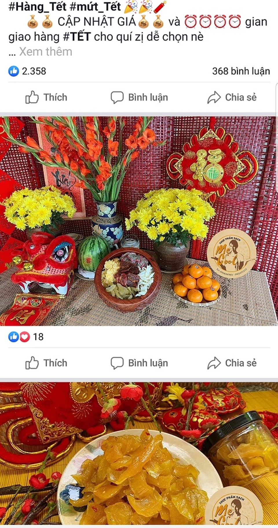 Đi chợ online mua thực phẩm tết, coi chừng rước họa - 1 Đi chợ online mua thực phẩm tết, coi chừng rước họa - 1