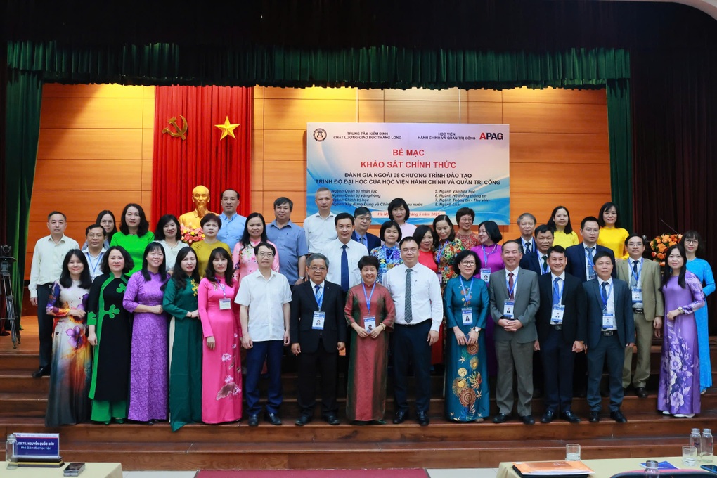Hoàn thành đánh giá chất lượng tại Học viện Hành chính và Quản trị công - 2 Hoàn thành đánh giá chất lượng tại Học viện Hành chính và Quản trị công - 2