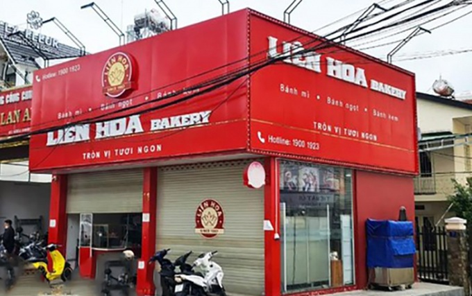 Tiệm bánh Liên Hoa ở đường Trần Phú (Ảnh K - A)