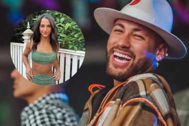 Neymar gạ gẫm người mẫu thể hình