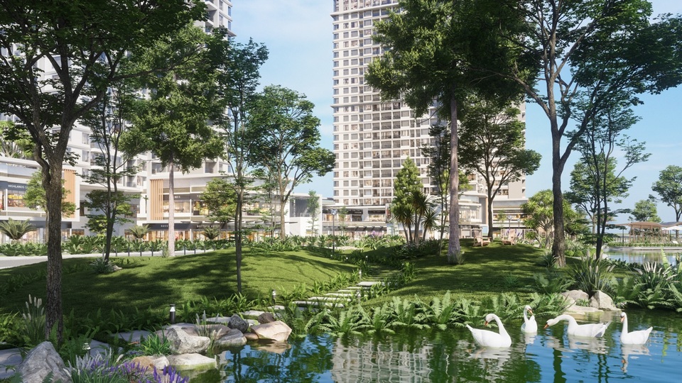 Ecopark chi nghìn tỷ làm công viên riêng biệt cho 2 tòa tháp thiên nhiên nhất khu đô thị - 9 Ecopark chi nghìn tỷ làm công viên riêng biệt cho 2 tòa tháp thiên nhiên nhất khu đô thị - 9