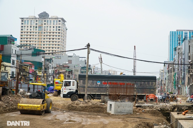 Hà Nội: Toàn cảnh công trường đường vành đai 2 đoạn Minh Khai – Đại La - 15 Hà Nội: Toàn cảnh công trường đường vành đai 2 đoạn Minh Khai – Đại La - 15