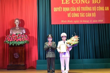 Phó Cục trưởng Cục Ngoại tuyến làm Phó Giám đốc Công an Ninh Bình