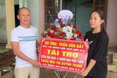 Nữ sinh nghèo dân tộc Thổ được tài trợ học phí 4 năm đại học