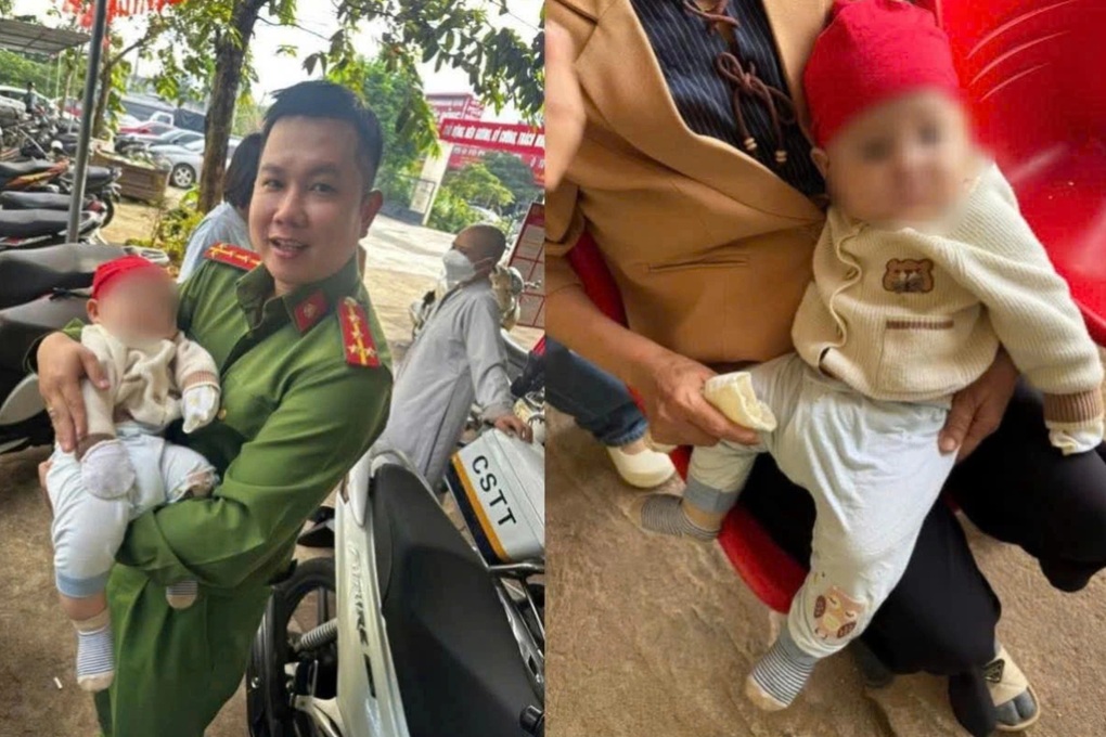 Bé trai bị bỏ lại bên chiếc ô với lời nhắn khó khăn không thể nuôi - 1