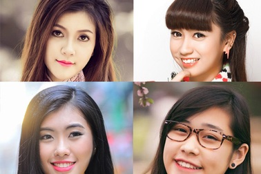 Cùng nhìn lại một năm với các hoa khôi xinh đẹp, tài năng