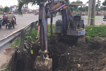 Điều tra vụ một công nhân bị vùi lấp dưới hố đất tử vong