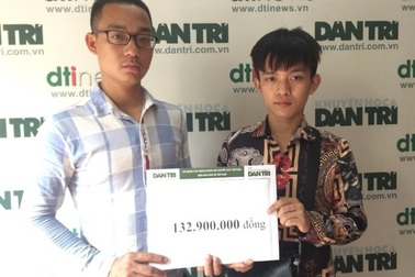 Bạn đọc Dân trí giúp đỡ cậu học trò bị viêm não chờ...thần chết!