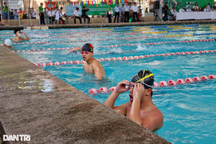 Học sinh toàn quốc thi bơi ở Đà Nẵng