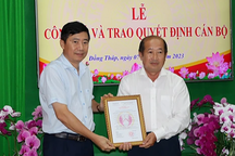 Phó Chủ tịch Đồng Tháp làm Giám đốc Sở Y tế