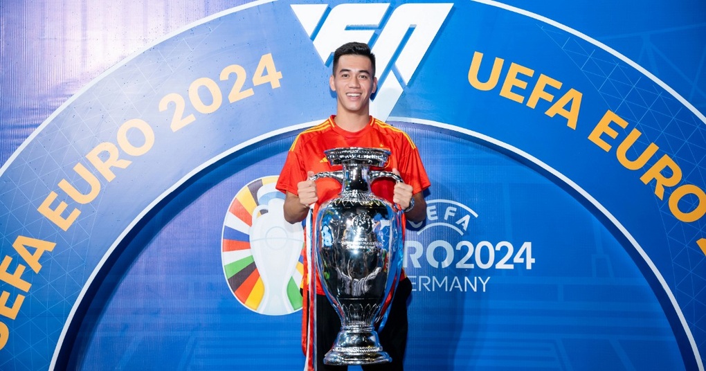 Tiền đạo Tiến Linh dự đoán chính xác kết quả trận chung kết Euro 2024 - 1 Tiền đạo Tiến Linh dự đoán chính xác kết quả trận chung kết Euro 2024 - 1