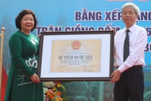 Bạc Liêu đón nhận bằng di tích cấp quốc gia trận Giồng Bốm