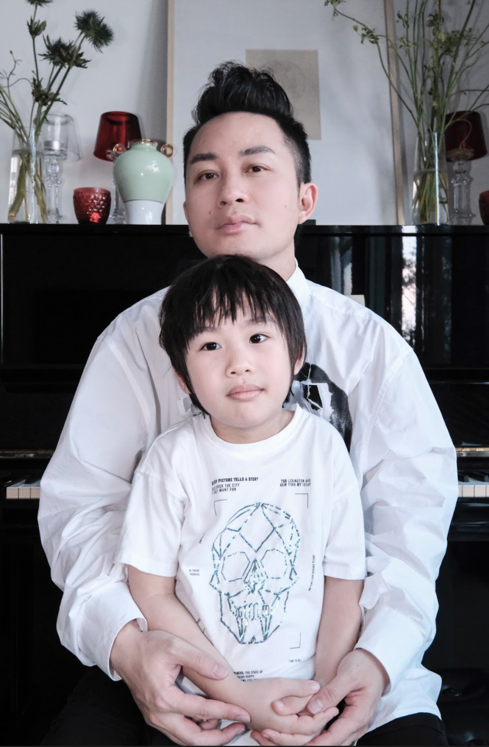 Tùng Dương dở khóc, dở cười khi cùng con trai lớp 1 học trực tuyến - 2 Tùng Dương dở khóc, dở cười khi cùng con trai lớp 1 học trực tuyến - 2