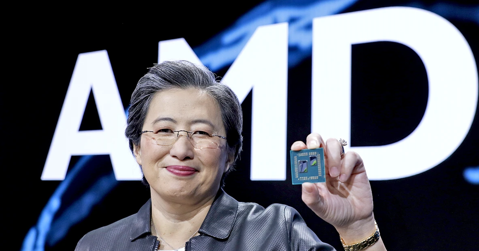Lisa Su đã giúp chèo lái AMD từ chỗ sắp bị phá sản trở thành một trong những hãng chip lớn nhất thế giới (Ảnh: Getty).