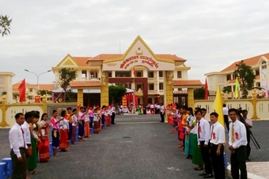 Trà Vinh: Khánh thành trường Dân tộc nội trú đạt chuẩn Quốc gia