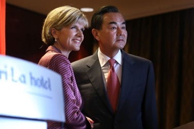 Trung Quốc "lạnh nhạt" với Ngoại trưởng Úc