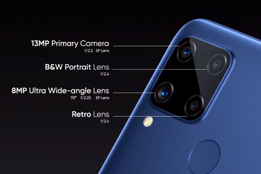 Realme ra mắt điện thoại 4 camera, pin 6.000mAh, giá từ 3 triệu đồng