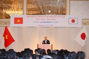 Thủ tướng:"Đưa hàng made in Vietnam sang Nhật nhiều hơn"