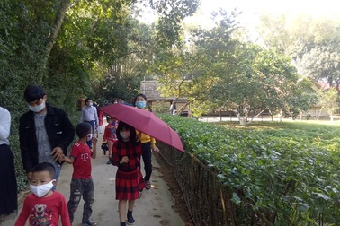 Hơn 10 ngàn lượt khách tham quan Khu di tích Kim Liên