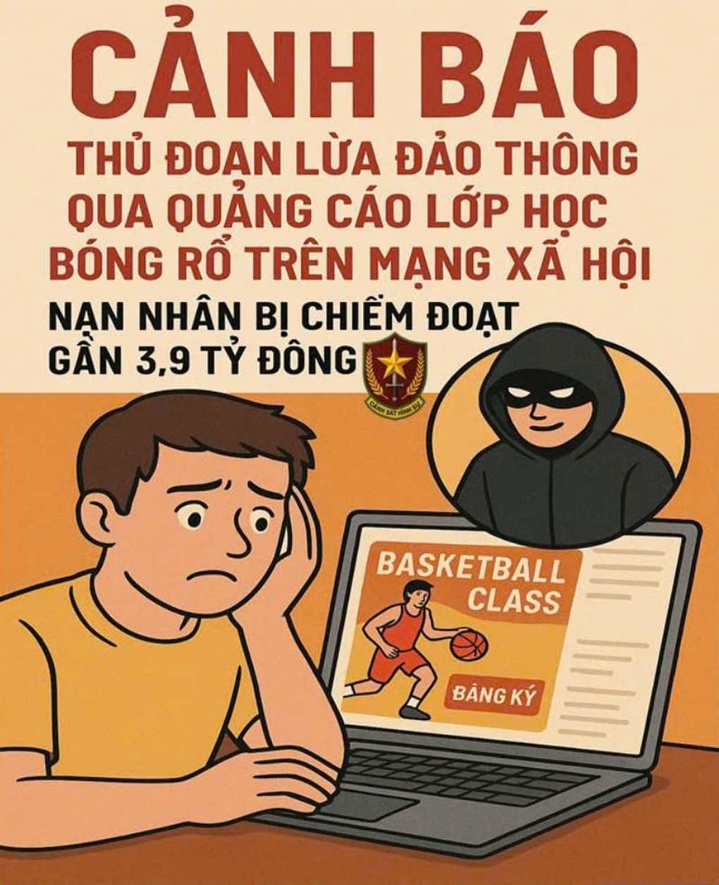 Tìm lớp bóng rổ cho con, phụ huynh ở TPHCM bị lừa gần 4 tỷ đồng - 1 Tìm lớp bóng rổ cho con, phụ huynh ở TPHCM bị lừa gần 4 tỷ đồng - 1